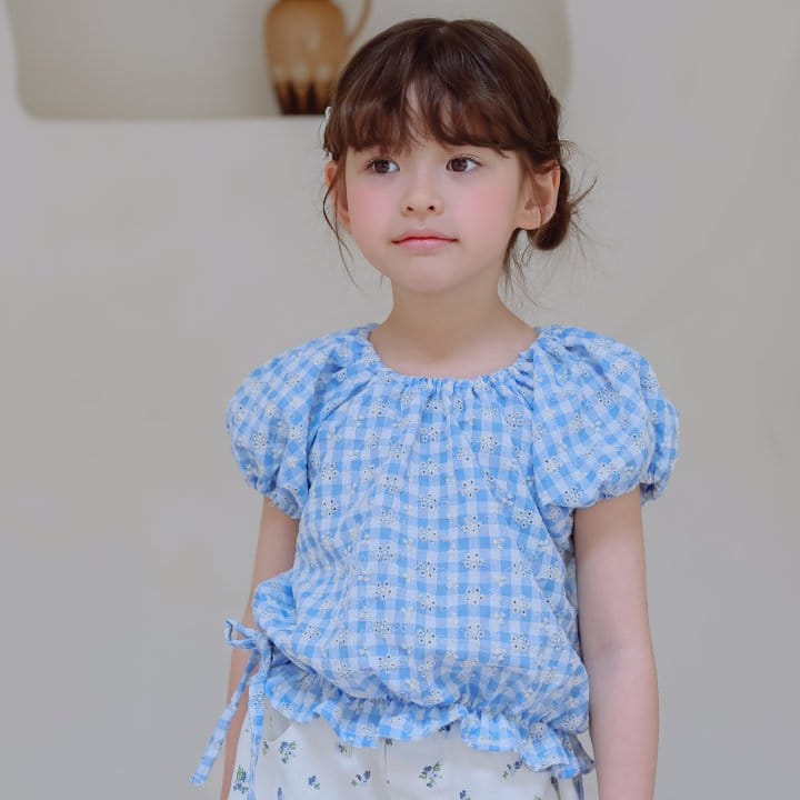 Murmure - Korean Children Fashion - #childofig - Eyelet Blouse - 10