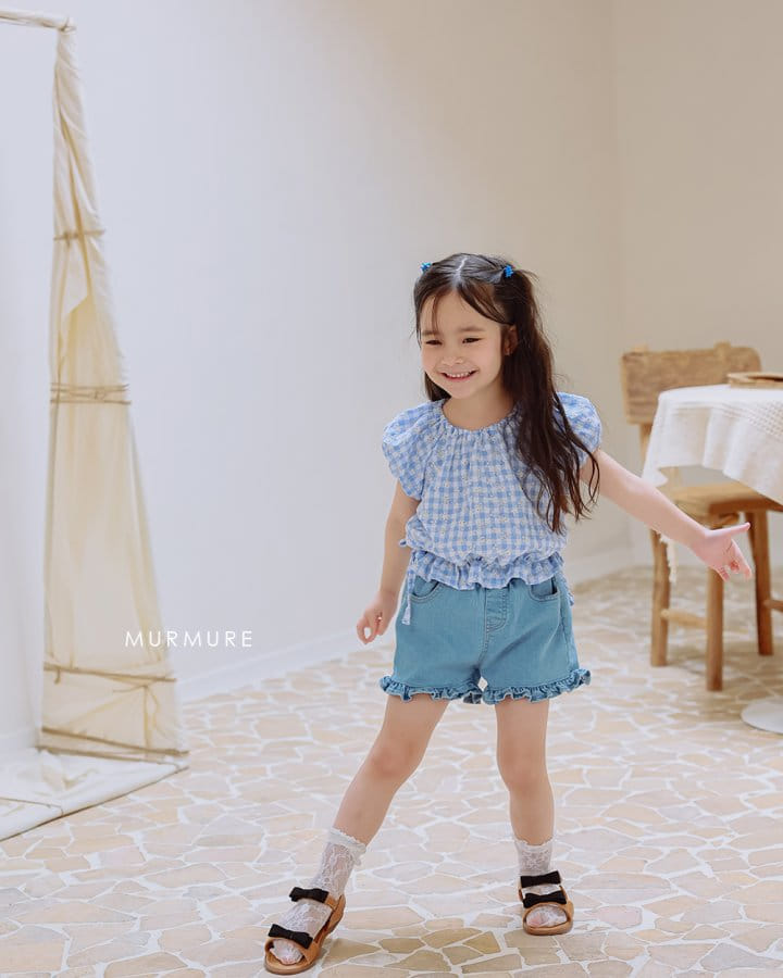 Murmure - Korean Children Fashion - #childofig - Eyelet Blouse - 11