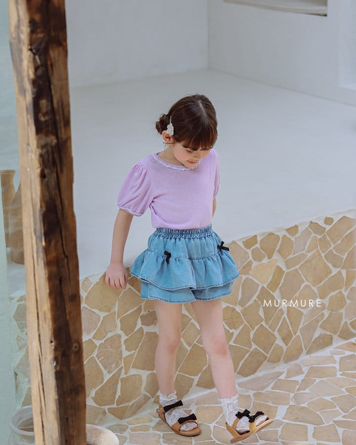 Murmure - Korean Children Fashion - #childofig - Ribbon Kan Kan Skirt Pants - 6