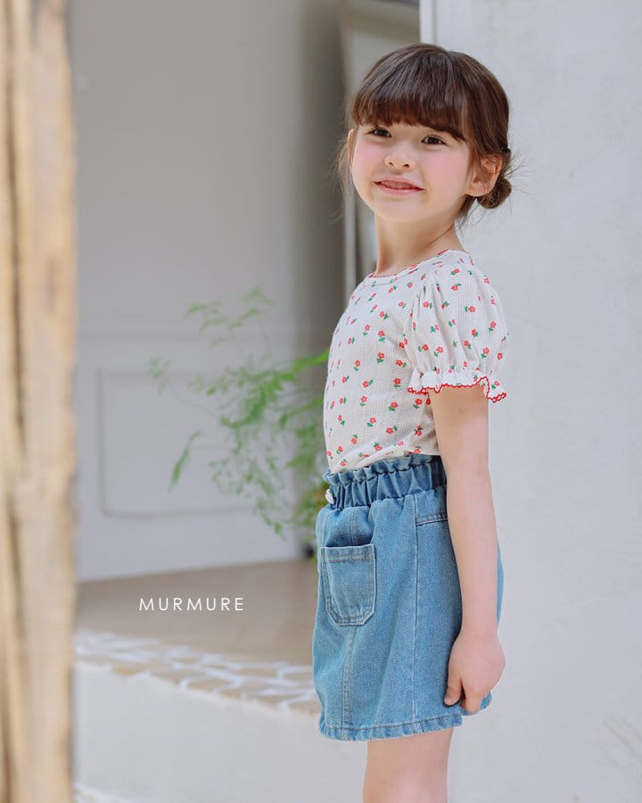 Murmure - Korean Children Fashion - #childofig - Jenny Denim Skirt - 4