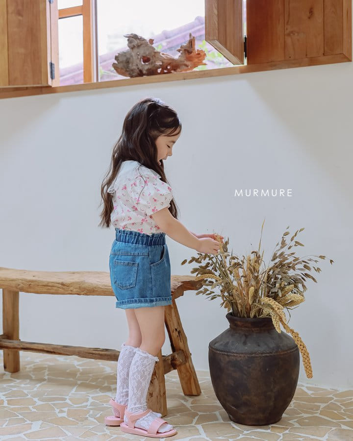 Murmure - Korean Children Fashion - #discoveringself - Flower blouse - 3