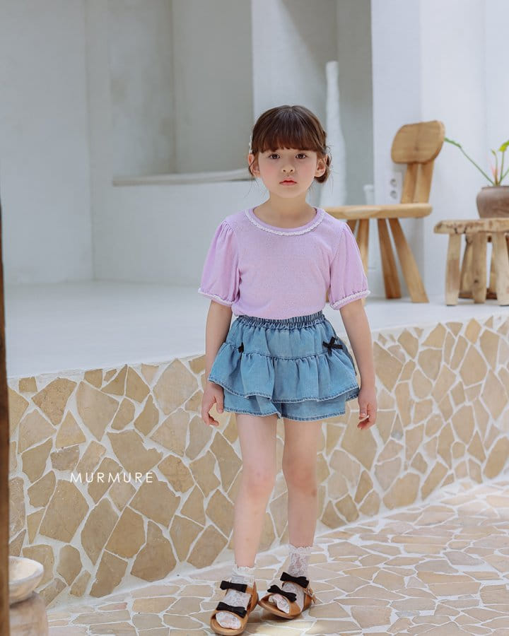 Murmure - Korean Children Fashion - #discoveringself - Ribbon Kan Kan Skirt Pants - 9