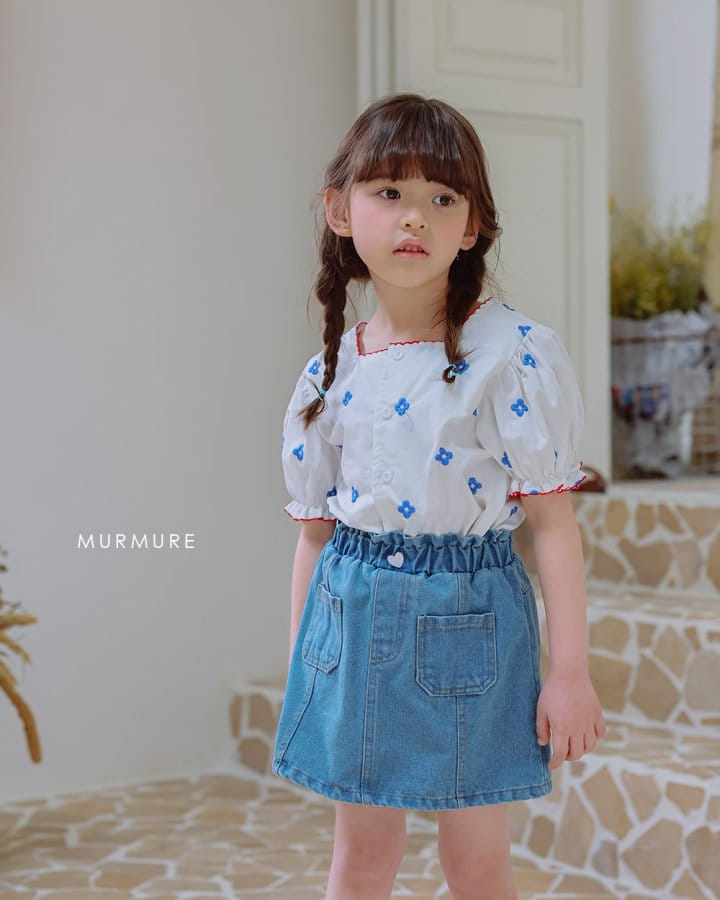 Murmure - Korean Children Fashion - #discoveringself - Jenny Denim Skirt - 7