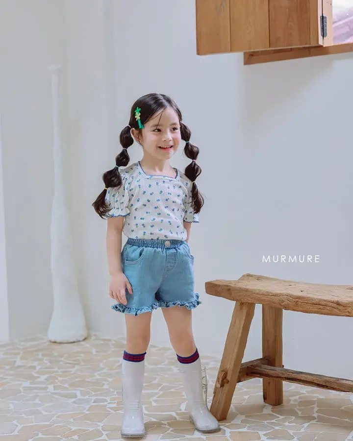 Murmure - Korean Children Fashion - #fashionkids - Rose Square Tee - 11