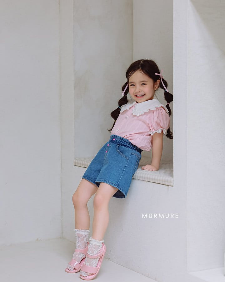 Murmure - Korean Children Fashion - #kidsshorts - Coco Denim Pants - 7