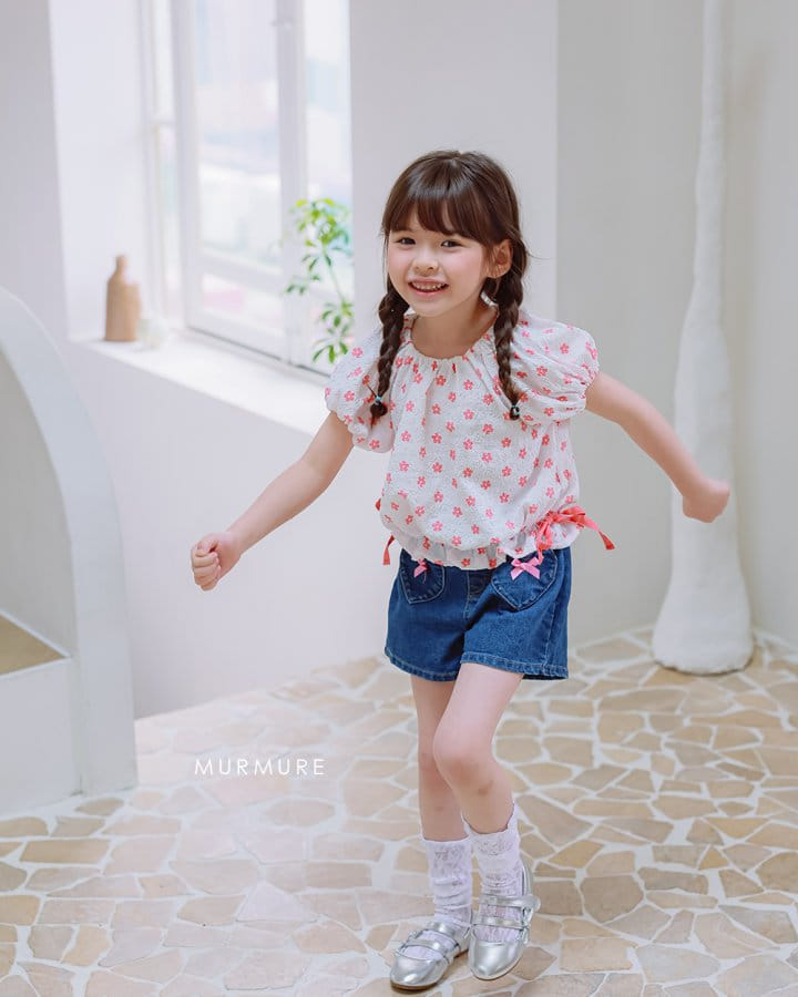 Murmure - Korean Children Fashion - #littlefashionista - Eyelet Blouse - 6