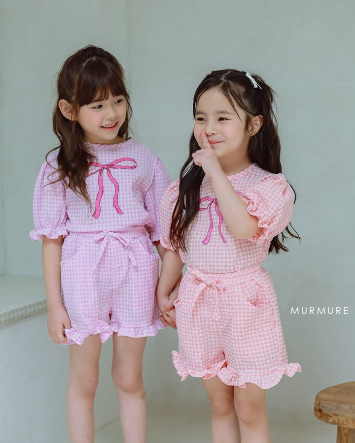 Murmure - Korean Children Fashion - #littlefashionista - Bennis Top Bottom Set - 2