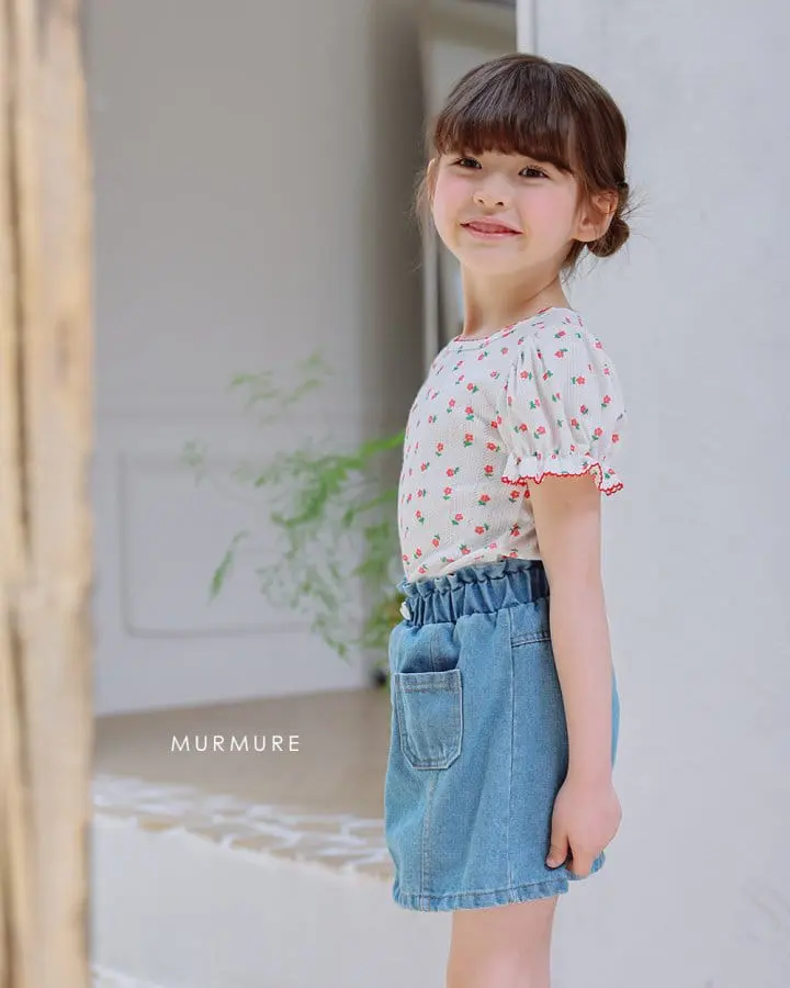 Murmure - Korean Children Fashion - #magicofchildhood - Rose Square Tee - 3