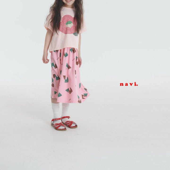 Navi - Korean Children Fashion - #childrensboutique - Crape Myrtle Tee - 6