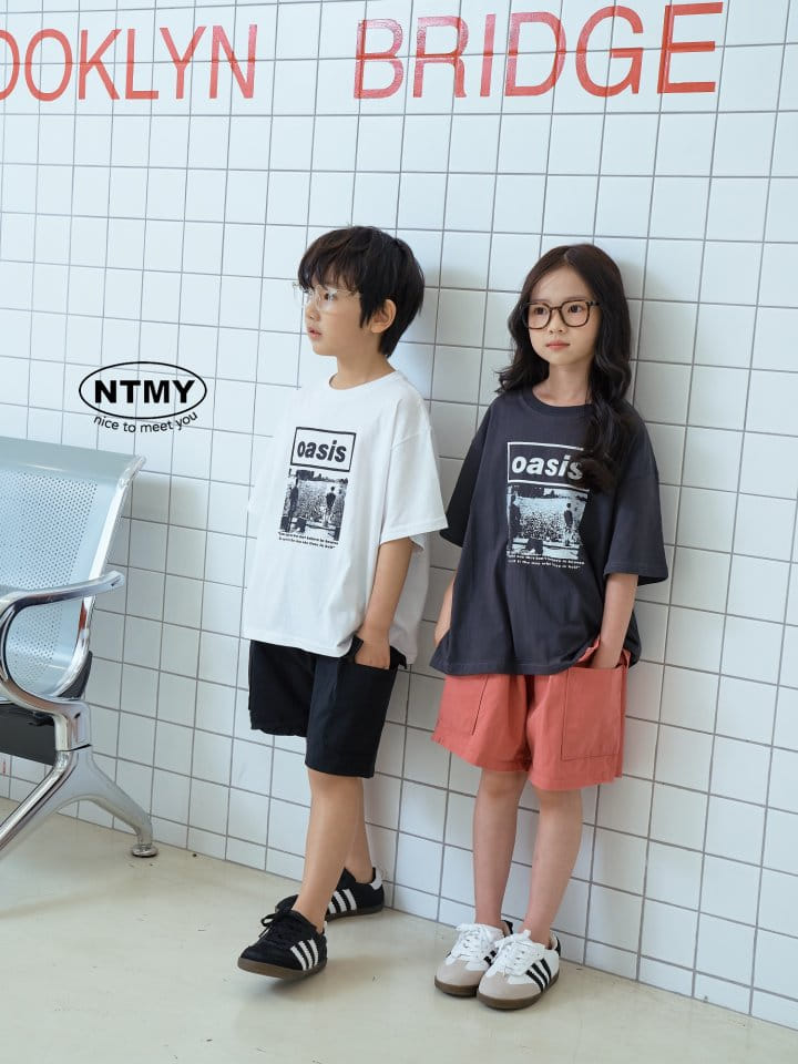 Nice To Meet You - Korean Children Fashion - #Kfashion4kids - Oasis Tee - 10