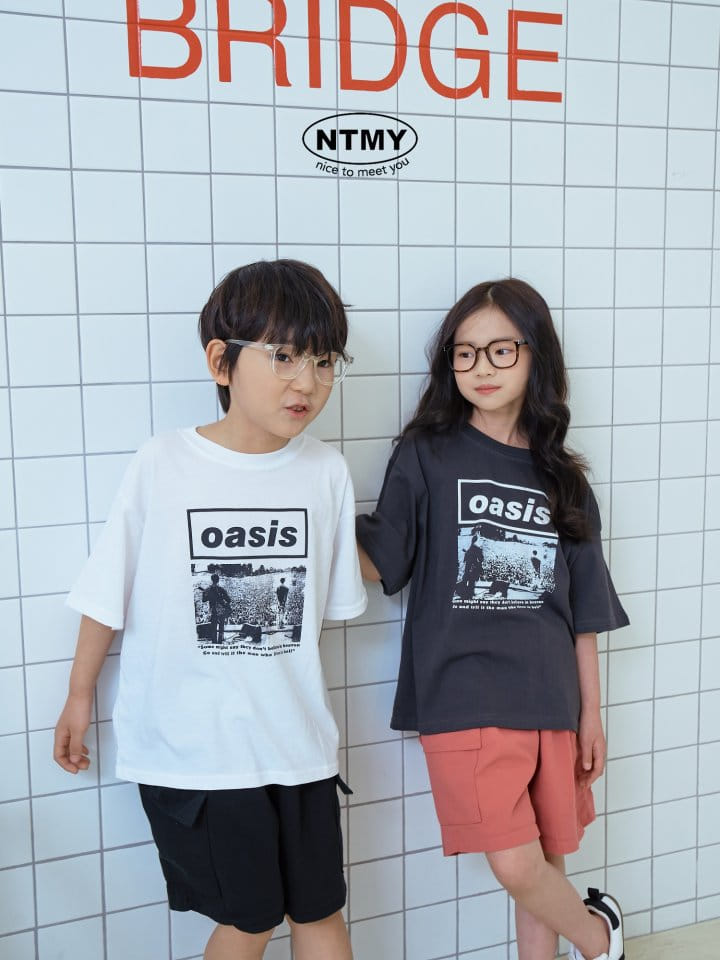 Nice To Meet You - Korean Children Fashion - #childofig - Oasis Tee - 2