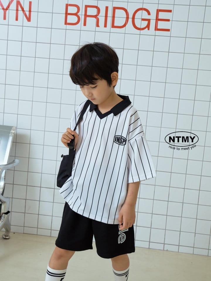 Nice To Meet You - Korean Children Fashion - #childofig - Collar 07 Tee - 9