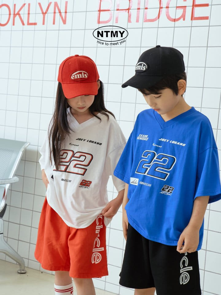 Nice To Meet You - Korean Children Fashion - #childrensboutique - Tu Tu V Neck Tee - 2