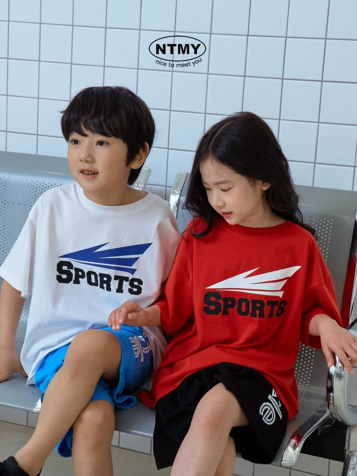 Nice To Meet You - Korean Children Fashion - #designkidswear - Sports Tee - 2