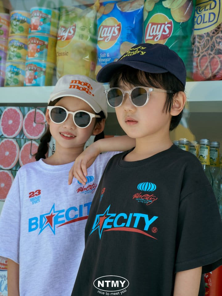 Nice To Meet You - Korean Children Fashion - #designkidswear - Bike City Tee - 3