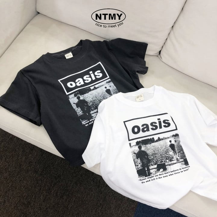 Nice To Meet You - Korean Children Fashion - #fashionkids - Oasis Tee - 6