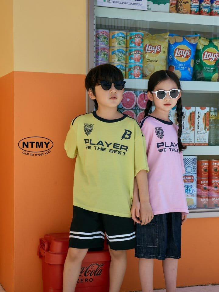 Nice To Meet You - Korean Children Fashion - #fashionkids - Player Tee - 3