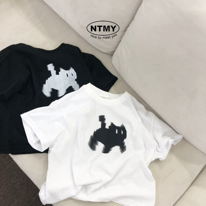 Nice To Meet You - Korean Children Fashion - #kidsshorts - Cat Tee - 7