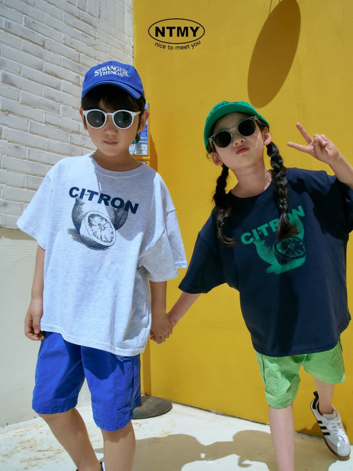 Nice To Meet You - Korean Children Fashion - #kidsstore - Lemon Tee - 2