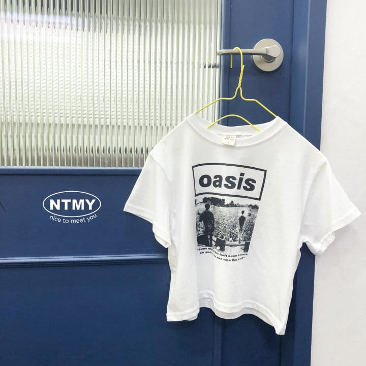 Nice To Meet You - Korean Children Fashion - #kidsstore - Oasis Tee - 8