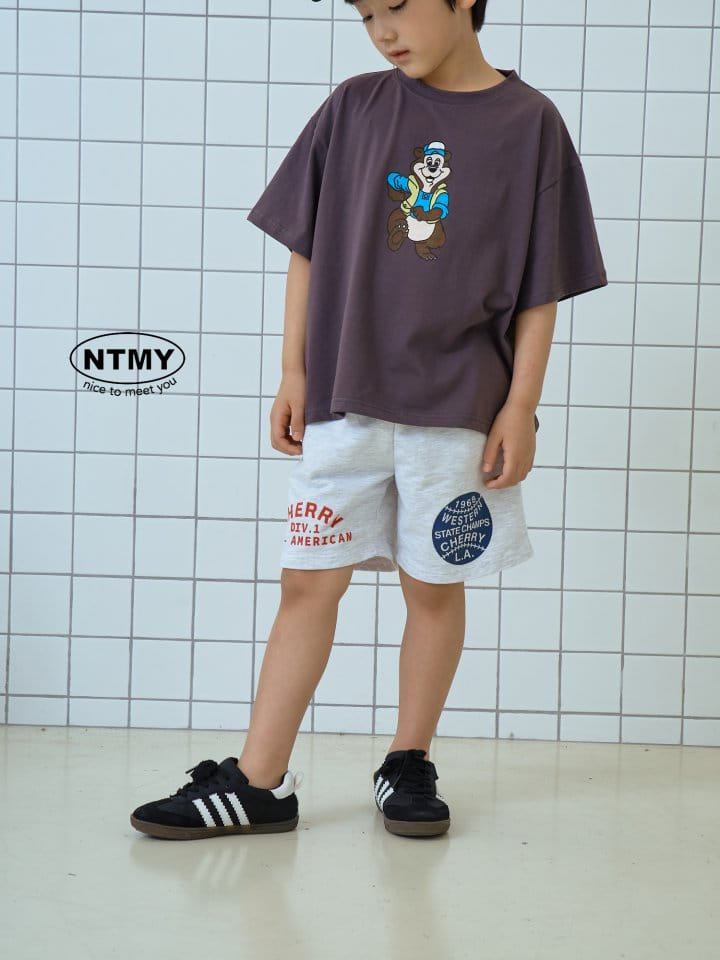 Nice To Meet You - Korean Children Fashion - #magicofchildhood - Champs Shorts - 8