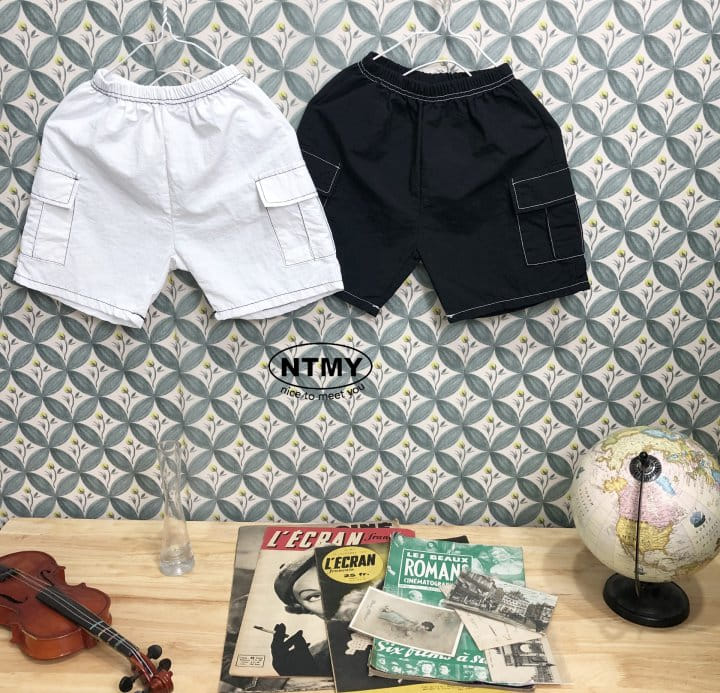 Nice To Meet You - Korean Children Fashion - #minifashionista - Stitch Shorts