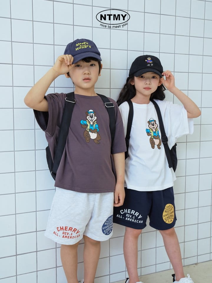 Nice To Meet You - Korean Children Fashion - #minifashionista - Champs Shorts - 9