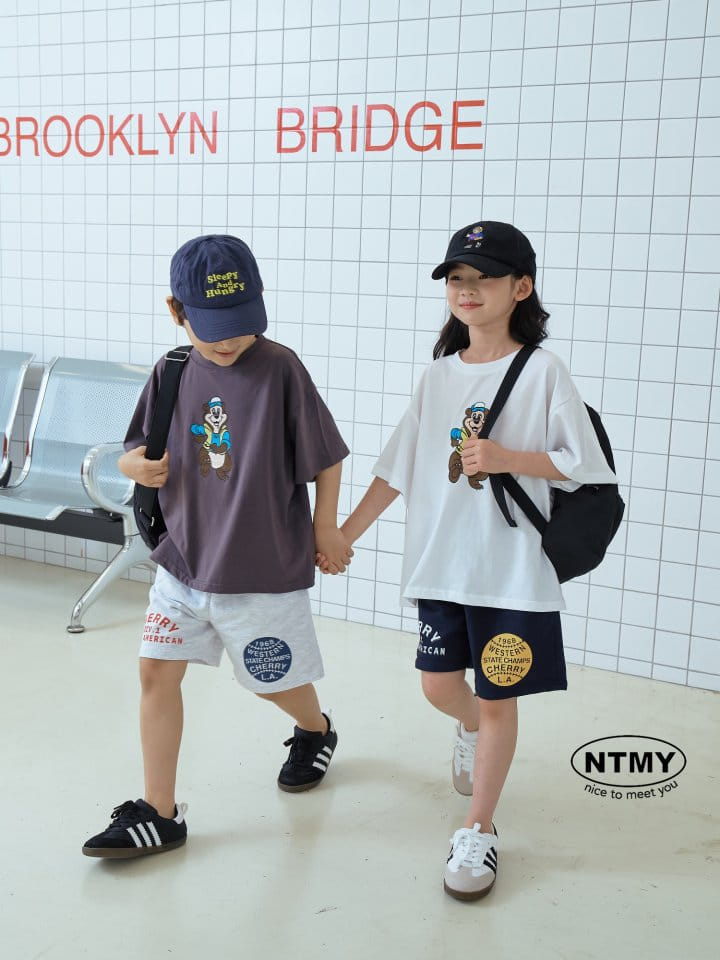 Nice To Meet You - Korean Children Fashion - #prettylittlegirls - Champs Shorts - 10