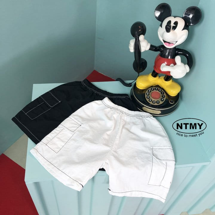 Nice To Meet You - Korean Children Fashion - #stylishchildhood - Stitch Shorts - 5