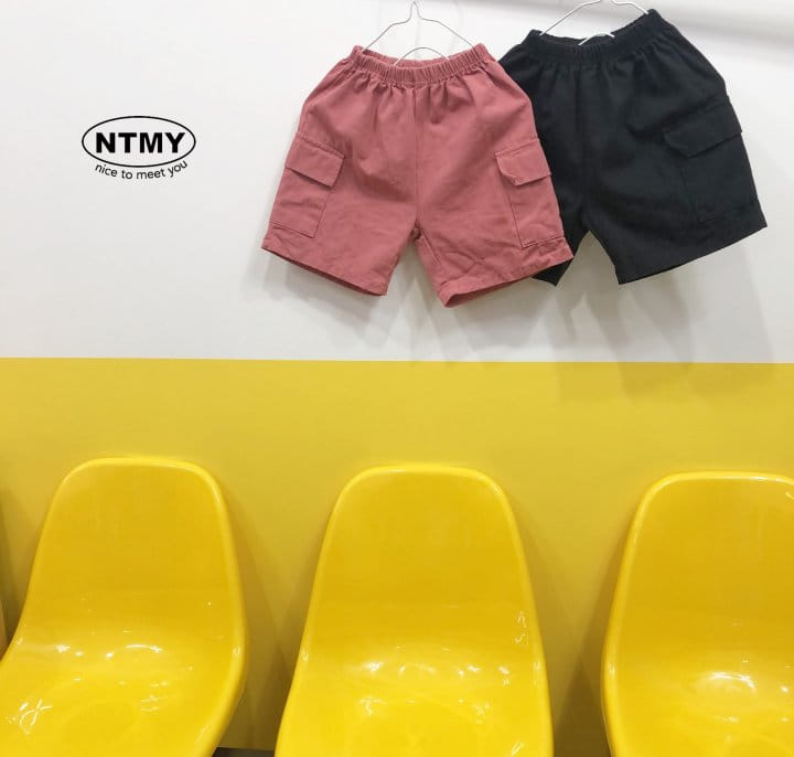 Nice To Meet You - Korean Children Fashion - #stylishchildhood - Nice Pocket Shorts - 2