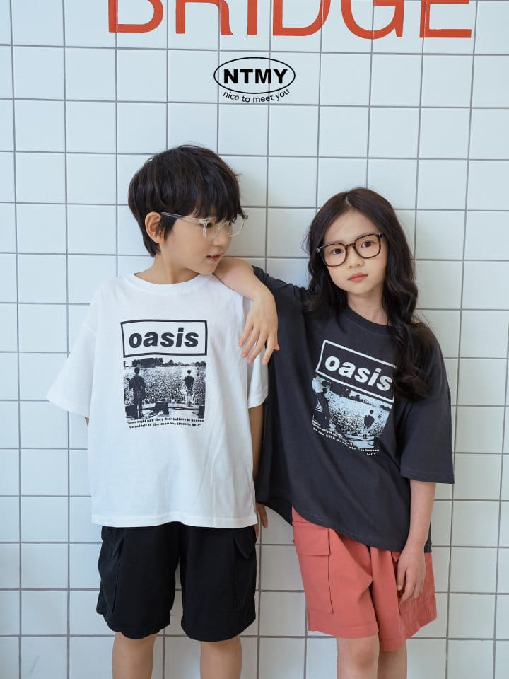 Nice To Meet You - Korean Children Fashion - #stylishchildhood - Oasis Tee