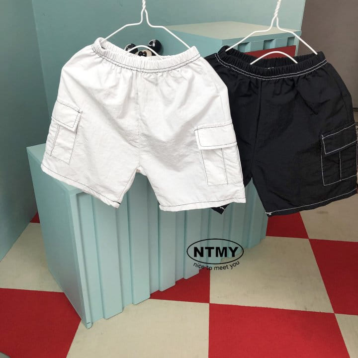 Nice To Meet You - Korean Children Fashion - #todddlerfashion - Stitch Shorts - 3