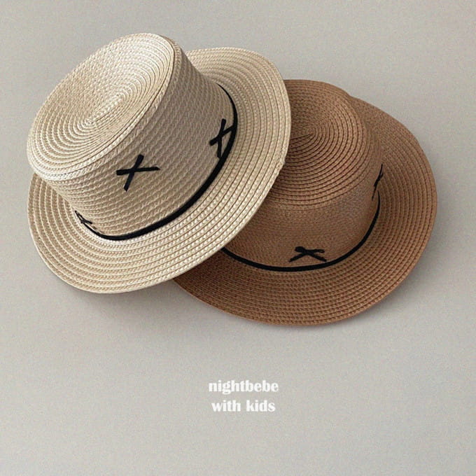 Night Bebe - Korean Children Fashion - #Kfashion4kids - Ribbon Rattan Hat