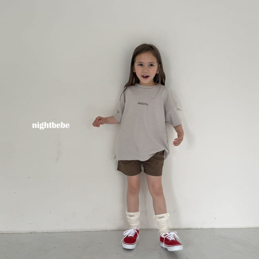 Night Bebe - Korean Children Fashion - #childofig - Pally Short Sleeve Tee - 5