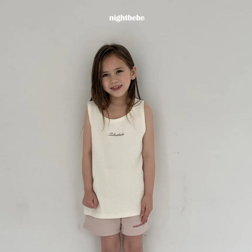 Night Bebe - Korean Children Fashion - #childofig - Mos Sleevelss Tee - 10