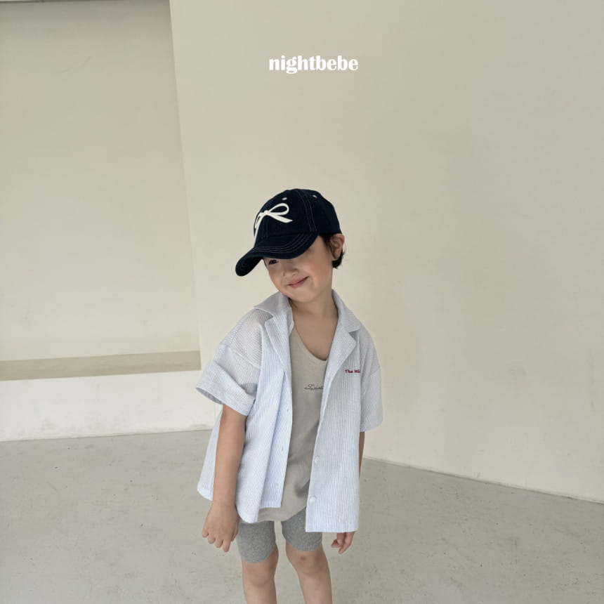 Night Bebe - Korean Children Fashion - #designkidswear - Ribbon Ball Cap - 9