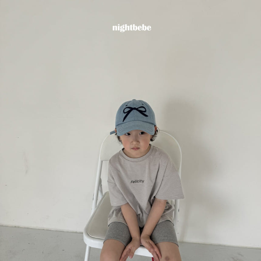 Night Bebe - Korean Children Fashion - #fashionkids - Pally Short Sleeve Tee - 9