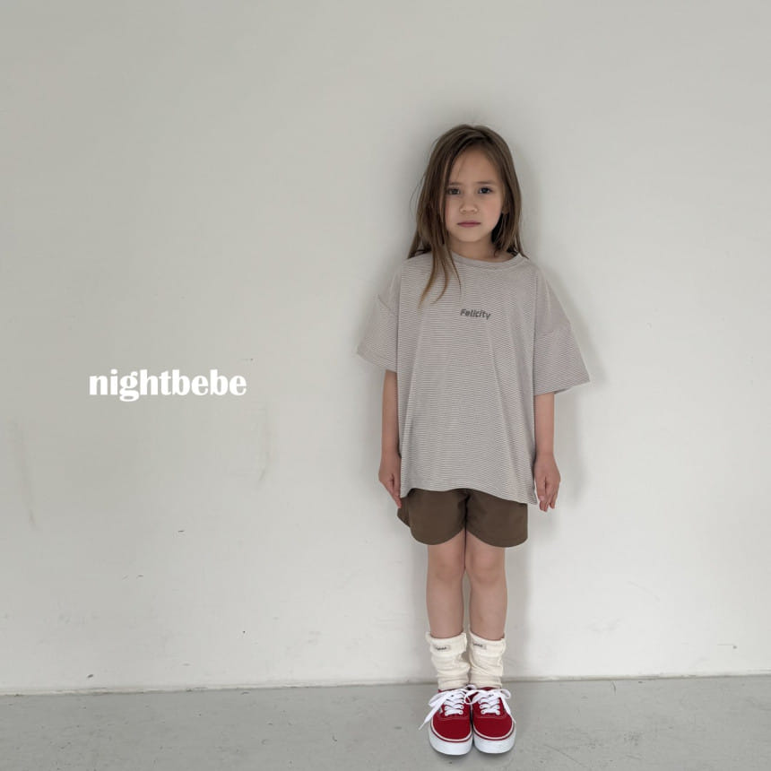 Night Bebe - Korean Children Fashion - #toddlerclothing - Pally Short Sleeve Tee - 4