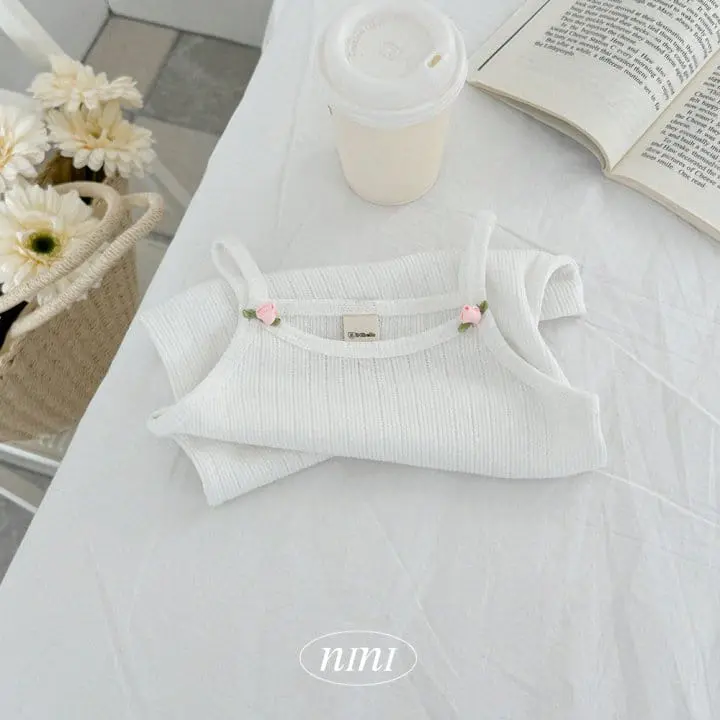 Ninibello - Korean Children Fashion - #Kfashion4kids - Flower Eyelet Tee - 11