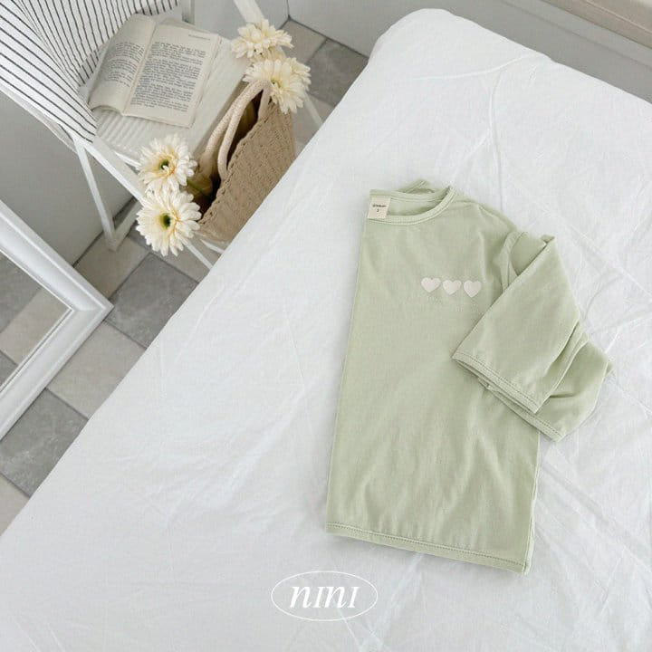 Ninibello - Korean Children Fashion - #Kfashion4kids - Love Beam Loose Tee - 10