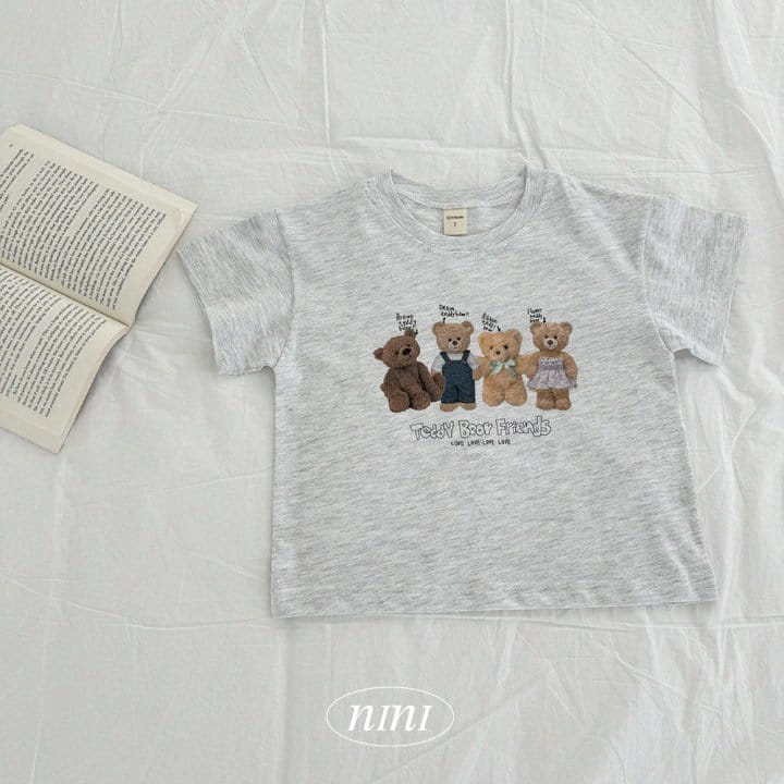 Ninibello - Korean Children Fashion - #Kfashion4kids - Teddy Bear Jensa Tee - 6