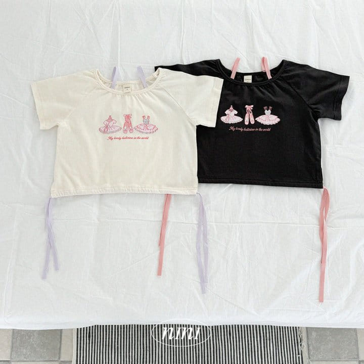 Ninibello - Korean Children Fashion - #Kfashion4kids - Ballerina Crop Tee - 3