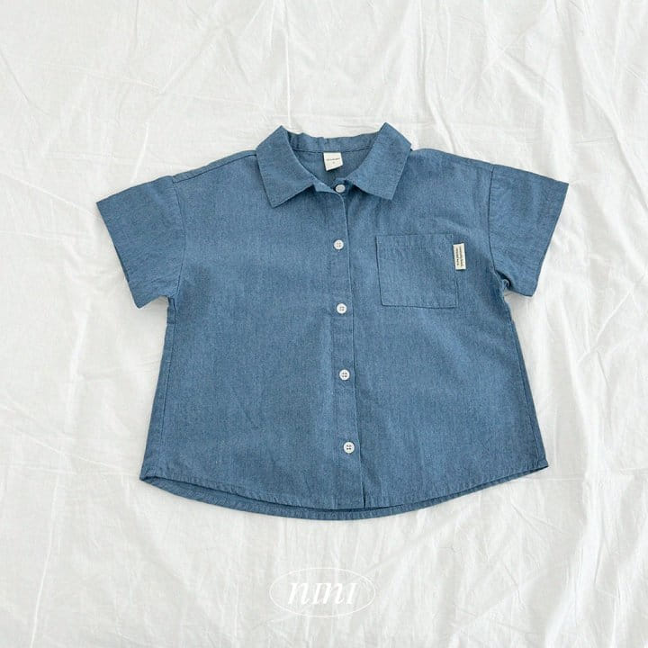 Ninibello - Korean Children Fashion - #childofig - Mob Denim Shirt - 11