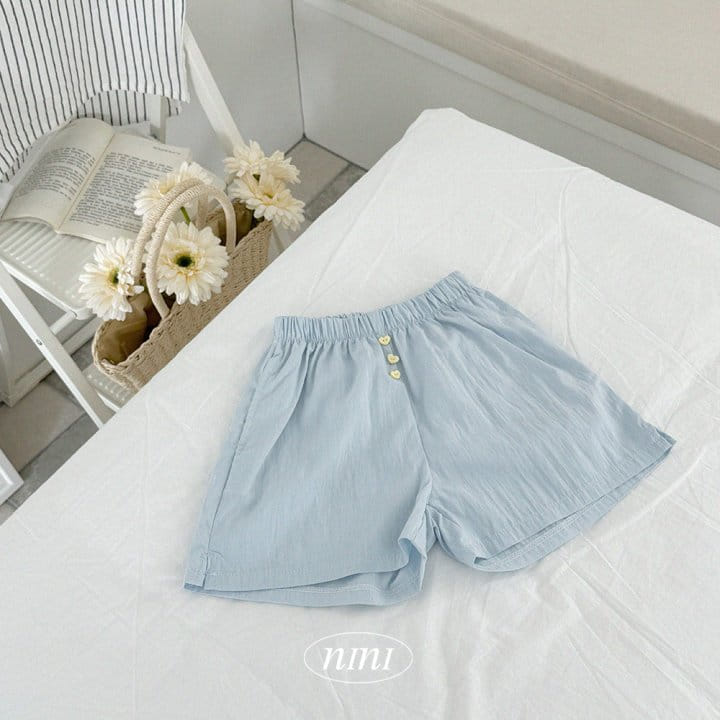 Ninibello - Korean Children Fashion - #childofig - Heart Button Pants - 3