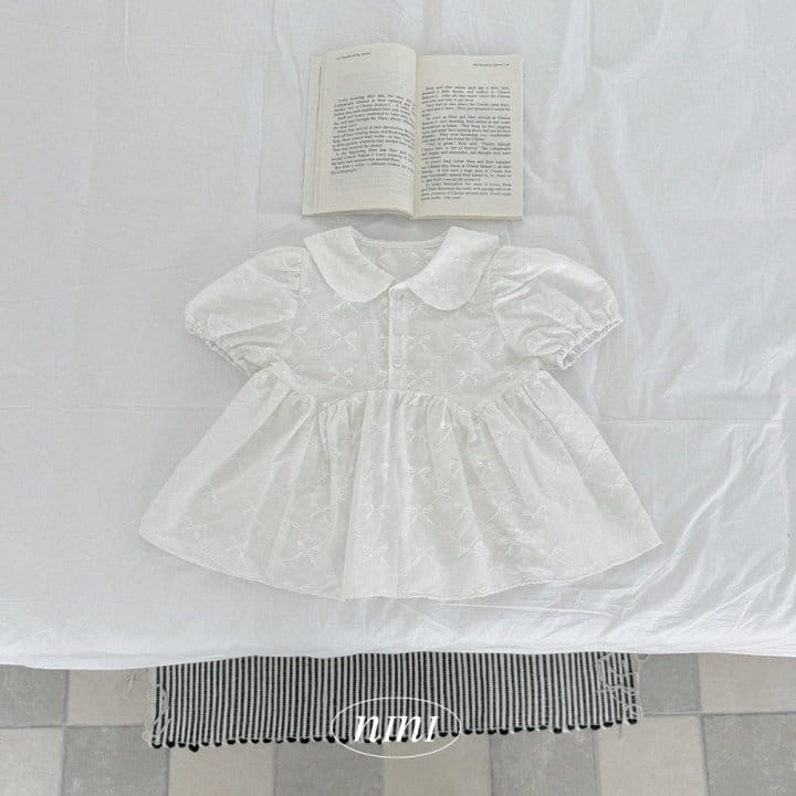 Ninibello - Korean Children Fashion - #childofig - Pure Ribbon Blouse - 4