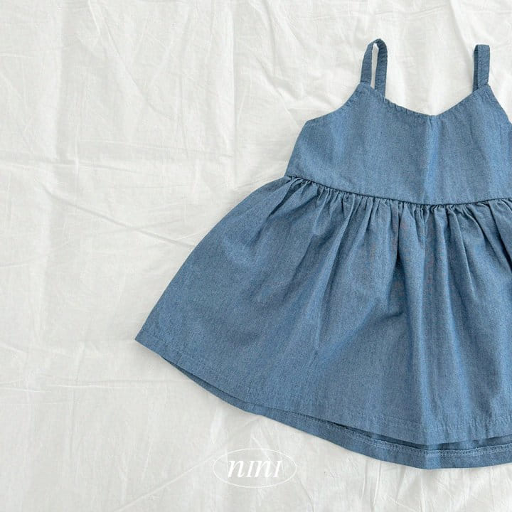 Ninibello - Korean Children Fashion - #childrensboutique - Mob Denim Bustier - 11