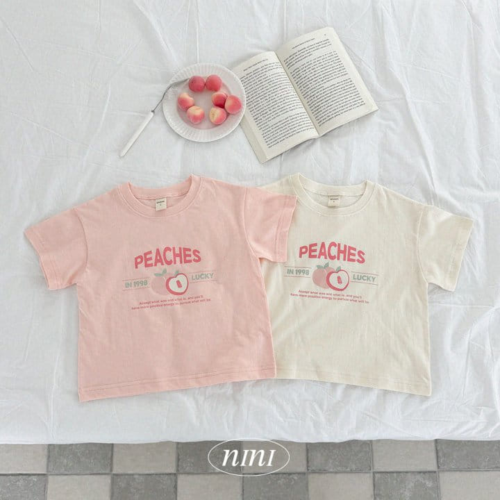 Ninibello - Korean Children Fashion - #childrensboutique - Peachs Tee - 9