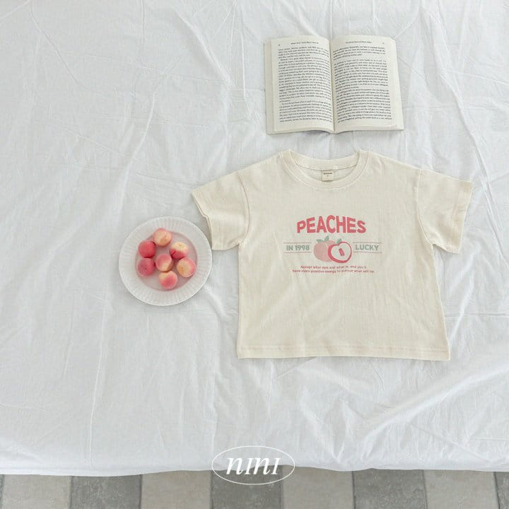 Ninibello - Korean Children Fashion - #designkidswear - Peachs Tee - 10