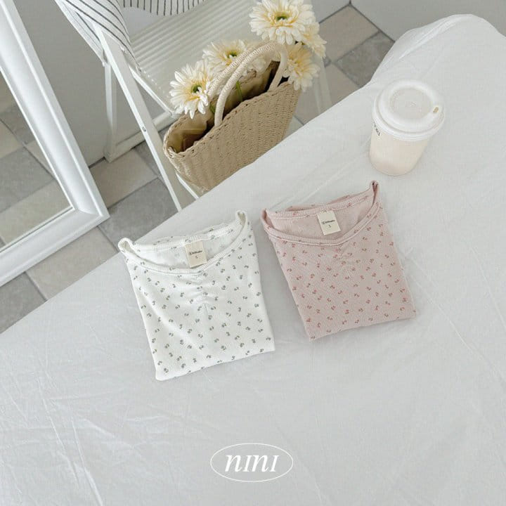 Ninibello - Korean Children Fashion - #designkidswear - Berry Eyelet Tee - 8