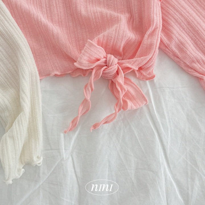 Ninibello - Korean Children Fashion - #discoveringself - Hush Ribbon Tee - 3